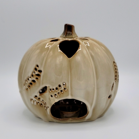 Fall Pumpkin Votive Lantern Decor - Picture 4 of 9